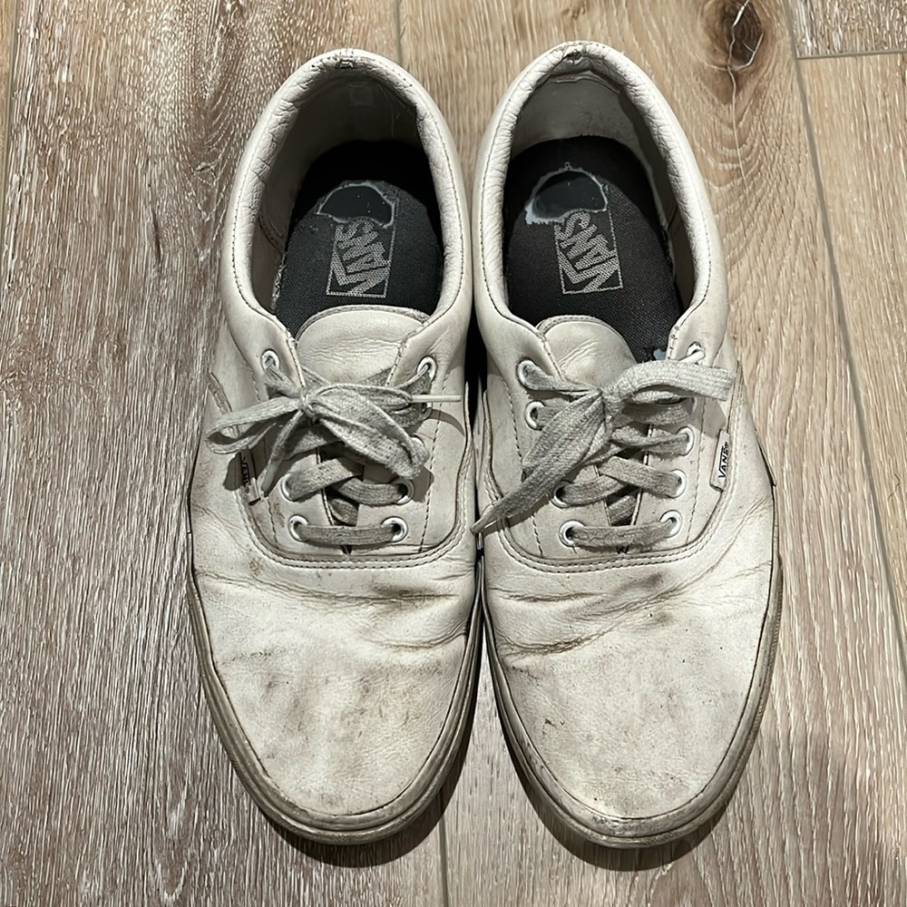 Vans Authentic Shoes - White Leather